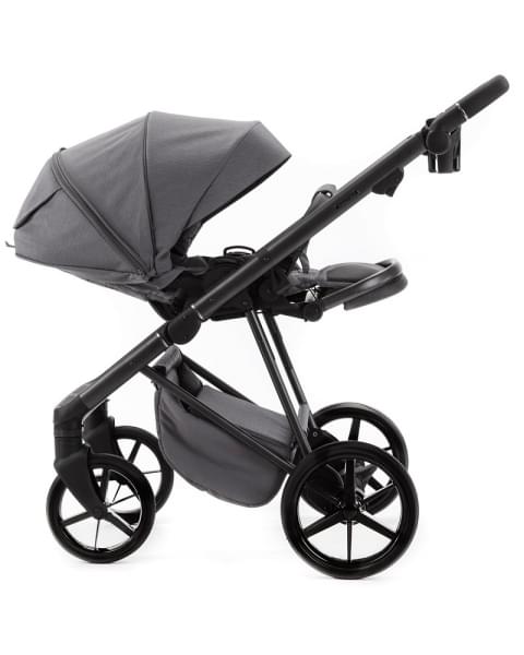 Детская коляска Adamex Delta Natura 3 в 1 DN-10-STONE (Т.СЕРЫЙ)