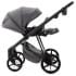 Детская коляска Adamex Delta Natura 3 в 1 DN-10-STONE (Т.СЕРЫЙ)