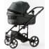 Детская коляска Adamex Locco Light Deluxe 3 в 1 LL-SA29 (Т.ЗЕЛЕНАЯ КОЖА)