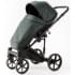 Детская коляска Adamex Locco Light Deluxe 3 в 1 LL-SA29 (Т.ЗЕЛЕНАЯ КОЖА)