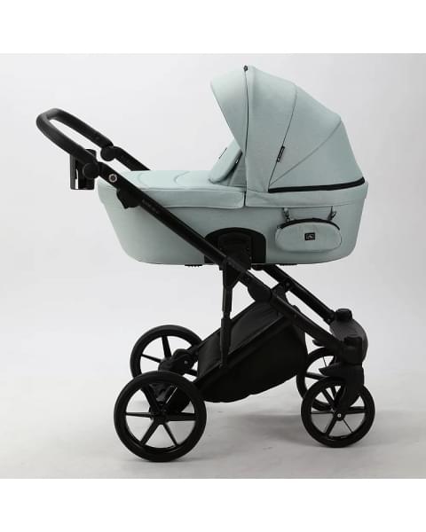 Детская коляска Adamex Lumi Air 2 в 1 L-TK27 TIP (СЕРО-ЗЕЛЕНЫЙ)