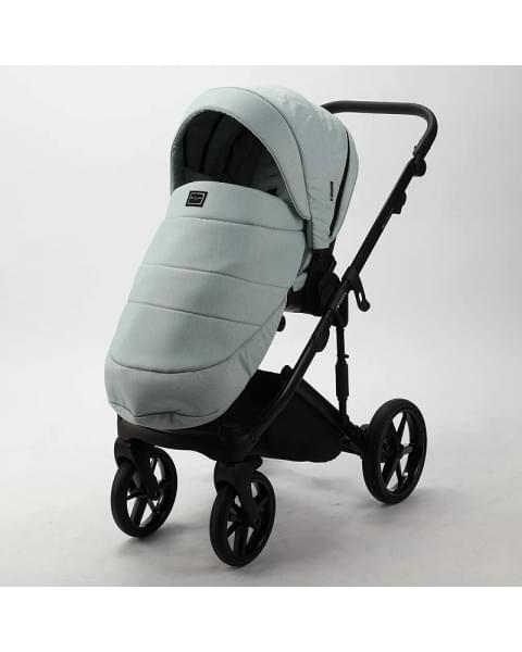 Детская коляска Adamex Lumi Air 2 в 1 L-TK27 TIP (СЕРО-ЗЕЛЕНЫЙ)