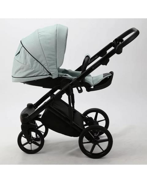 Детская коляска Adamex Lumi Air 2 в 1 L-TK27 TIP (СЕРО-ЗЕЛЕНЫЙ)