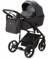 Детская коляска Adamex Mobi 2 в 1 M-TK79 (ЧЕРНЫЙ)