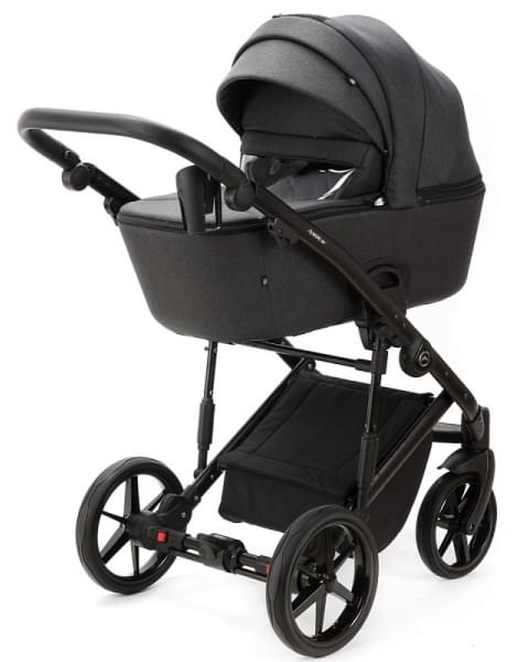 Детская коляска Adamex Mobi 2 в 1 M-TK79 (ЧЕРНЫЙ)