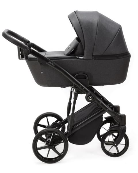 Детская коляска Adamex Mobi 2 в 1 M-TK79 (ЧЕРНЫЙ)