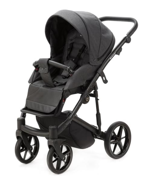 Детская коляска Adamex Mobi 2 в 1 M-TK79 (ЧЕРНЫЙ)