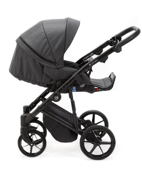 Детская коляска Adamex Mobi 2 в 1 M-TK79 (ЧЕРНЫЙ)