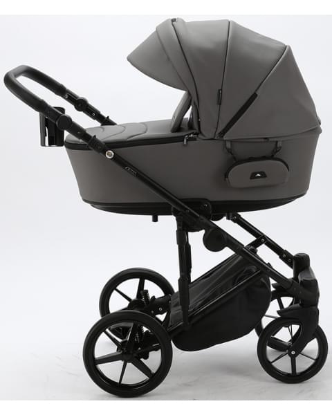 Детская коляска Adamex Zico Deluxe 3 в 1 Z-SA04 СВ.СЕР.ПЕРЛ КОЖА