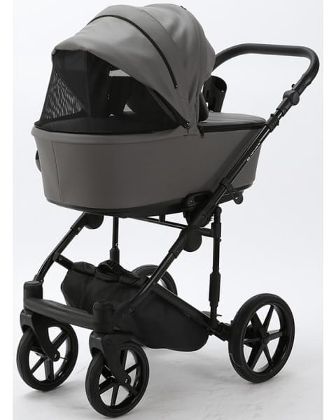 Детская коляска Adamex Zico Deluxe 3 в 1 Z-SA04 СВ.СЕР.ПЕРЛ КОЖА