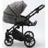 Детская коляска Adamex Zico Deluxe 3 в 1 Z-SA04 СВ.СЕР.ПЕРЛ КОЖА