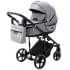 Детская коляска Adamex Zico New 2 в 1 ZN-TK60 TIP (СЕРЫЙ)