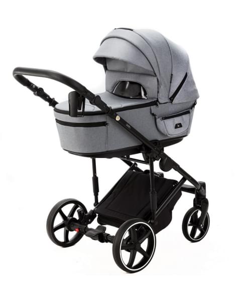 Детская коляска Adamex Zico New 2 в 1 ZN-TK60 TIP (СЕРЫЙ)