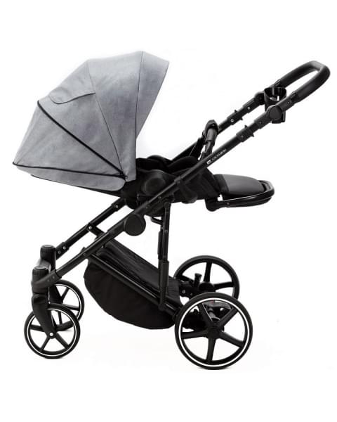 Детская коляска Adamex Zico New 2 в 1 ZN-TK60 TIP (СЕРЫЙ)