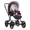 Детская коляска AroTeam Cocoline Prima 2 в 1 07 бордовая кожа