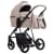 Детская коляска Bebetto Flavio Pro 2 в 1 02 св.бежевая кожа