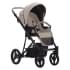 Детская коляска Bebetto Flavio Pro 2 в 1 02 св.бежевая кожа