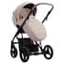 Детская коляска Bebetto Flavio Pro 2 в 1 02 св.бежевая кожа