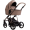 Детская коляска Bebetto Pelpasso Pro 2 в 1 01 бежевая кожа