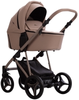 Детская коляска Bebetto Pelpasso Pro 2 в 1 01 бежевая кожа