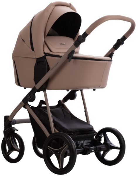 Детская коляска Bebetto Pelpasso Pro 2 в 1 01 бежевая кожа
