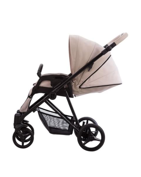Детская коляска Bebetto Yoddi Pro 2 в 1 01 св.бежевая кожа