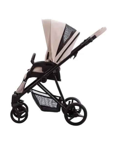 Детская коляска Bebetto Yoddi Pro 2 в 1 01 св.бежевая кожа