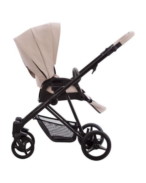 Детская коляска Bebetto Yoddi Pro 2 в 1 01 св.бежевая кожа