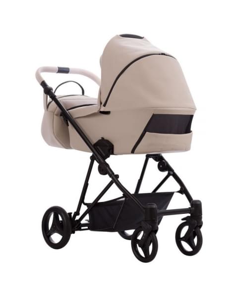 Детская коляска Bebetto Yoddi Pro 2 в 1 01 св.бежевая кожа