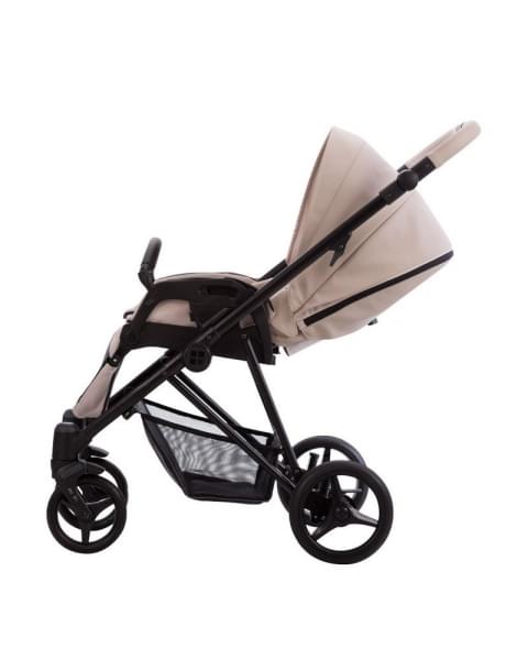 Детская коляска Bebetto Yoddi Pro 2 в 1 01 св.бежевая кожа