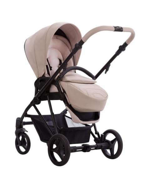 Детская коляска Bebetto Yoddi Pro 2 в 1 01 св.бежевая кожа