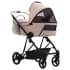 Детская коляска Bebetto Yoddi Pro 2 в 1 01 св.бежевая кожа