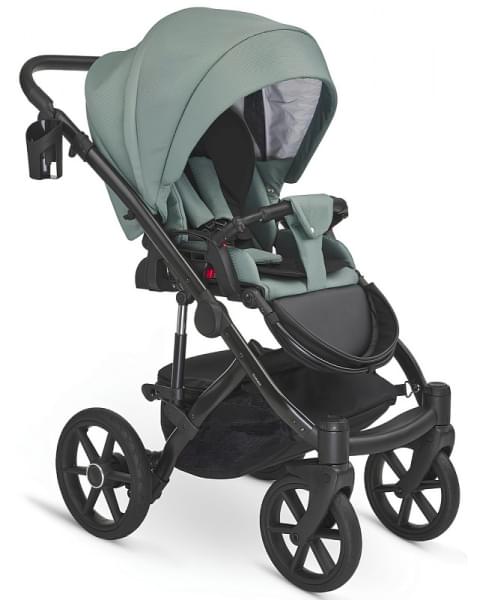Детская коляска Bexa Ideal 2 в 1 ID 18 оливковый+оливковая кожа