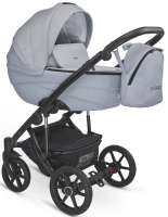 Детская коляска Bexa Ideal 2 в 1 ID 19 св.серый+св.серая кожа