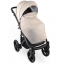 Детская коляска Bexa Ideal Eco 2 в 1 IE02 черный+св.бежевая кожа