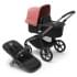 Детская коляска Bugaboo Fox 5 2 в 1 Graphite/Midnight Black/Sunrise Red