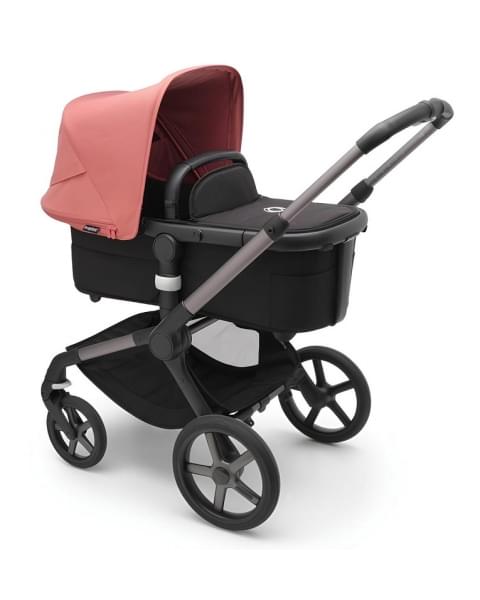 Детская коляска Bugaboo Fox 5 2 в 1 Graphite/Midnight Black/Sunrise Red