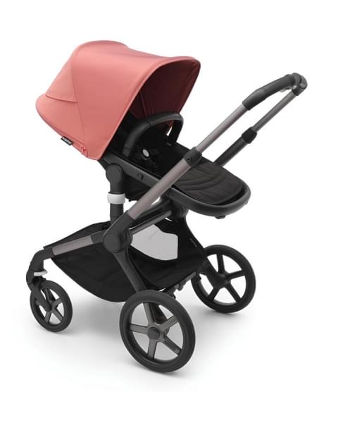 Детская коляска Bugaboo Fox 5 2 в 1 Graphite/Midnight Black/Sunrise Red