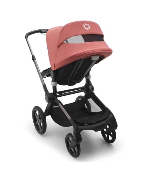 Детская коляска Bugaboo Fox 5 2 в 1 Graphite/Midnight Black/Sunrise Red