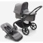 Детская коляска Bugaboo Fox 5 Complete 2 в 1 Black/Grey Melange/Grey Melange
