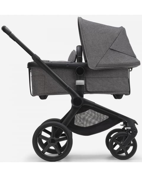 Детская коляска Bugaboo Fox 5 Complete 2 в 1 Black/Grey Melange/Grey Melange