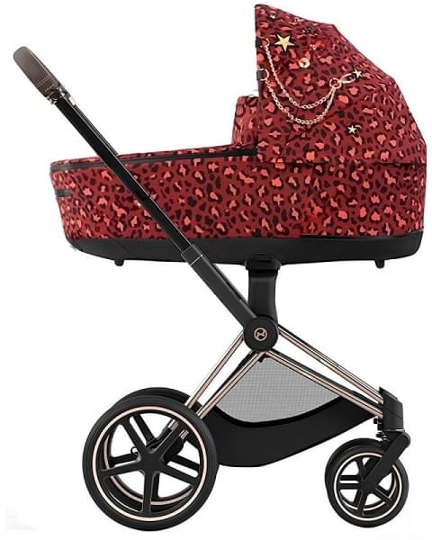 Детская коляска Cybex Priam IV 2 в 1 Rockstar/Rose Gold