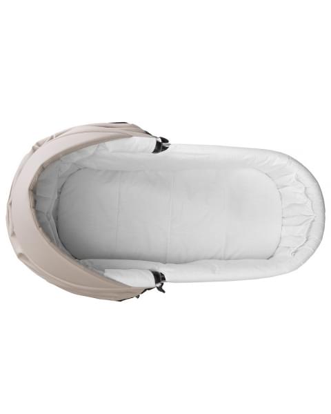 Детская коляска Indigo Mio Eco 2 в 1 04 черная кожа+св.бежевая кожа