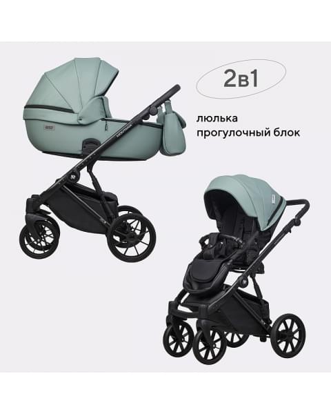 Детская коляска Riko Basic Montana Ecco 2 в 1 21 Green