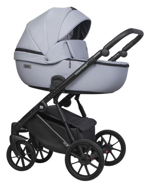Детская коляска Riko Basic Montana Ecco 3 в 1 23 Grey
