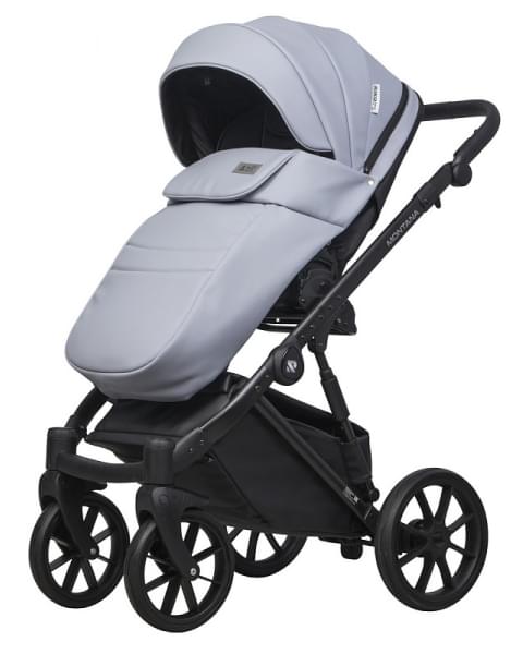 Детская коляска Riko Basic Montana Ecco 3 в 1 23 Grey