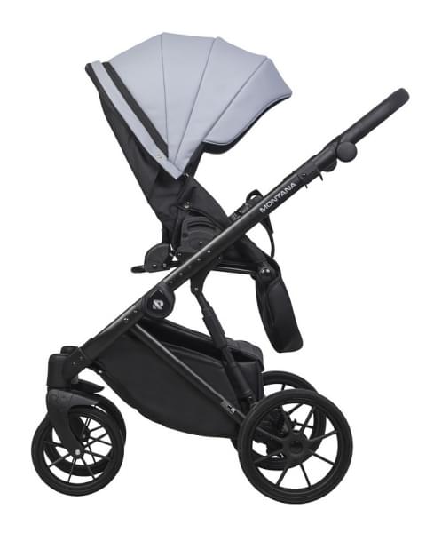 Детская коляска Riko Basic Montana Ecco 3 в 1 23 Grey