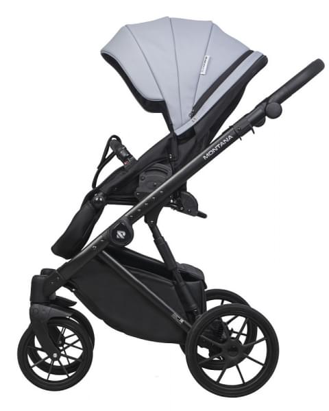 Детская коляска Riko Basic Montana Ecco 3 в 1 23 Grey
