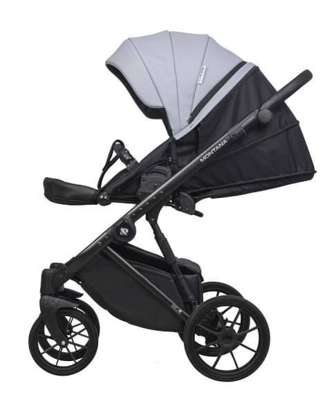 Детская коляска Riko Basic Montana Ecco 3 в 1 23 Grey