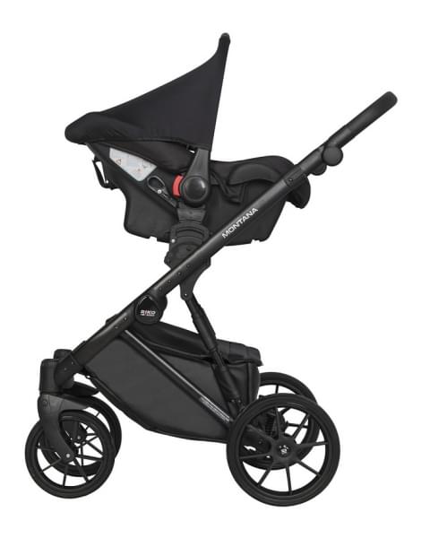 Детская коляска Riko Basic Montana Ecco 3 в 1 31 Light Silver-Black